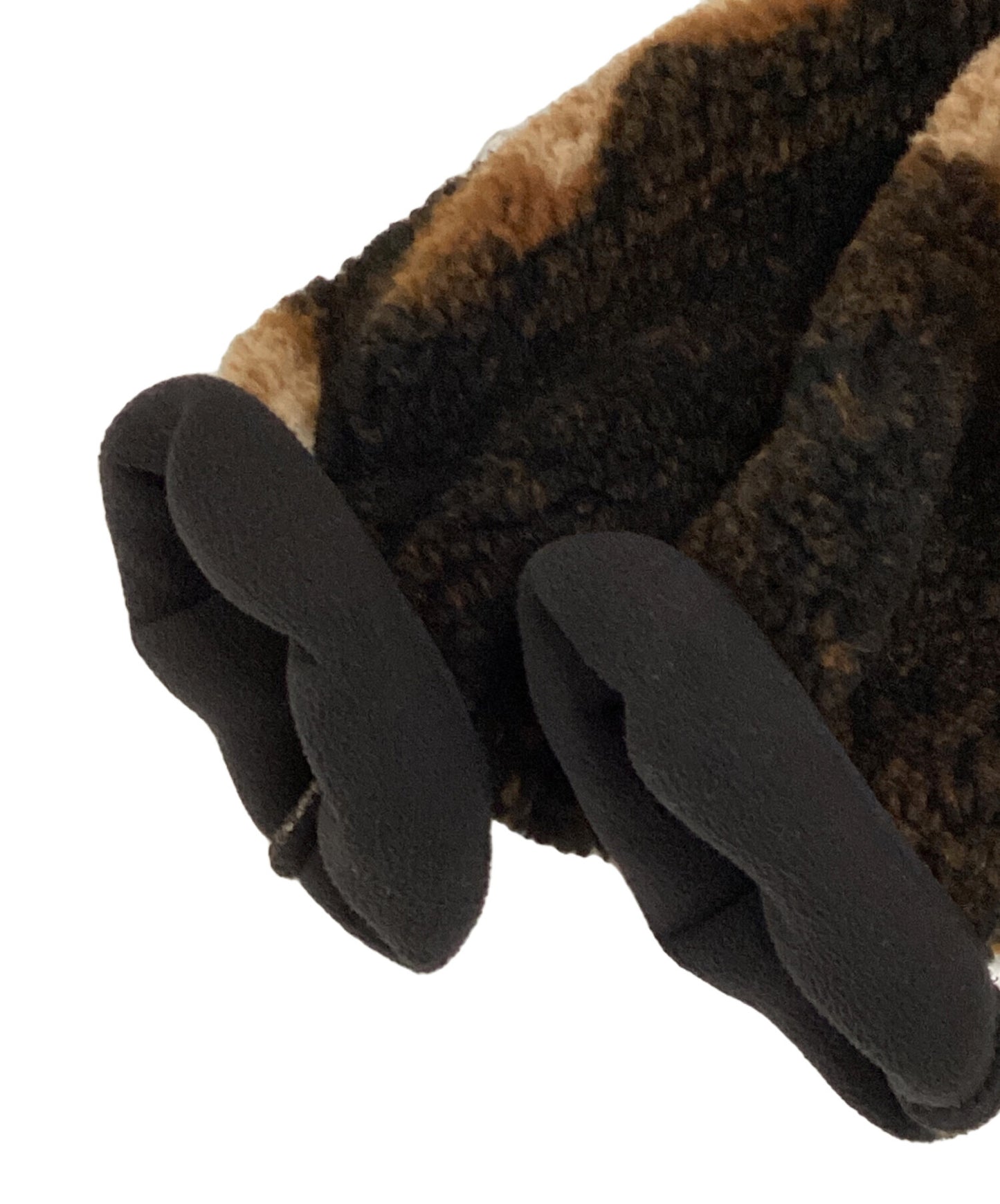 [Pre-owned] SUPREME Bleached Denim Print Fleece Jacket NA52100I