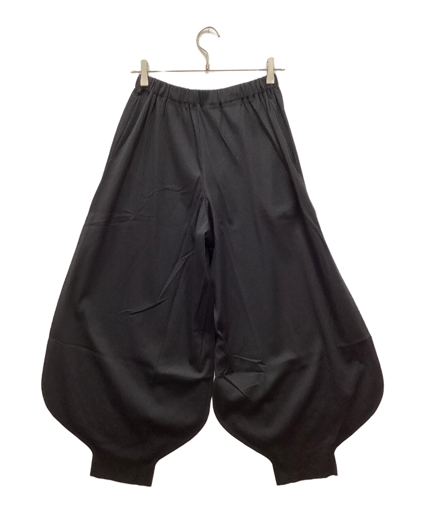 [Pre-owned] PLEATS PLEASE A-POC BOTTOMS Wide-Leg Bontan shaped shaped pants PP33KF634