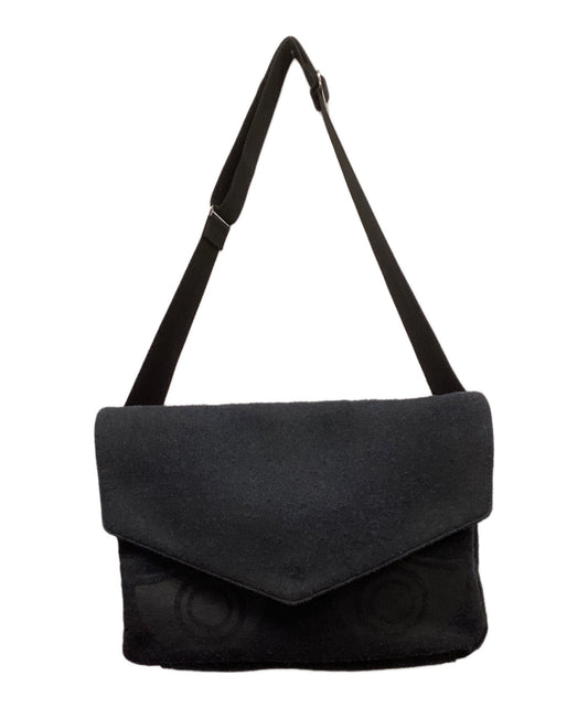 [Pre-owned] Vivienne Westwood Greek Eye Felt Shoulder Bag