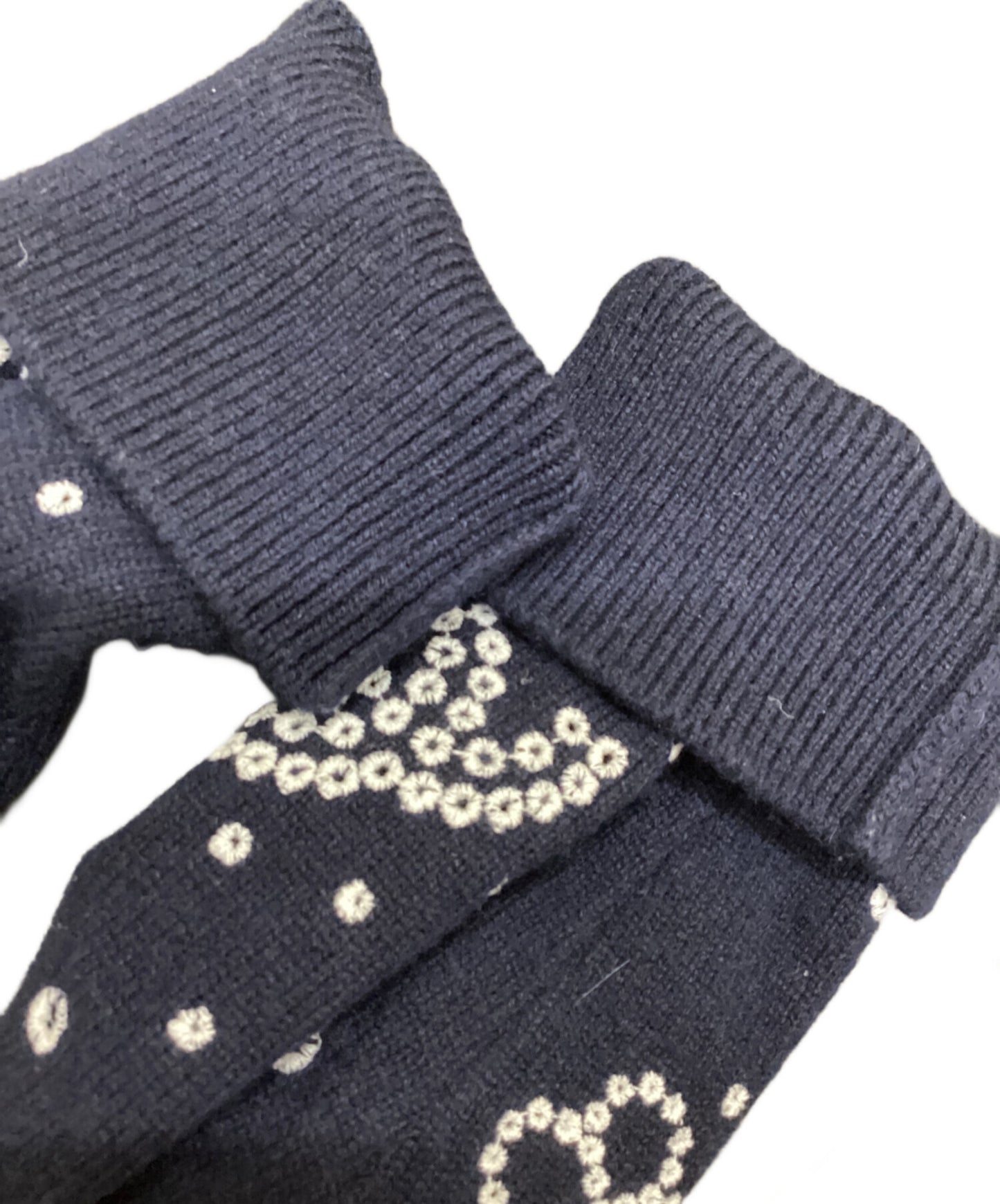 [Pre-owned] CHANEL Clover & Coco Mark Embroidered Knit Cardigan P74363K10710