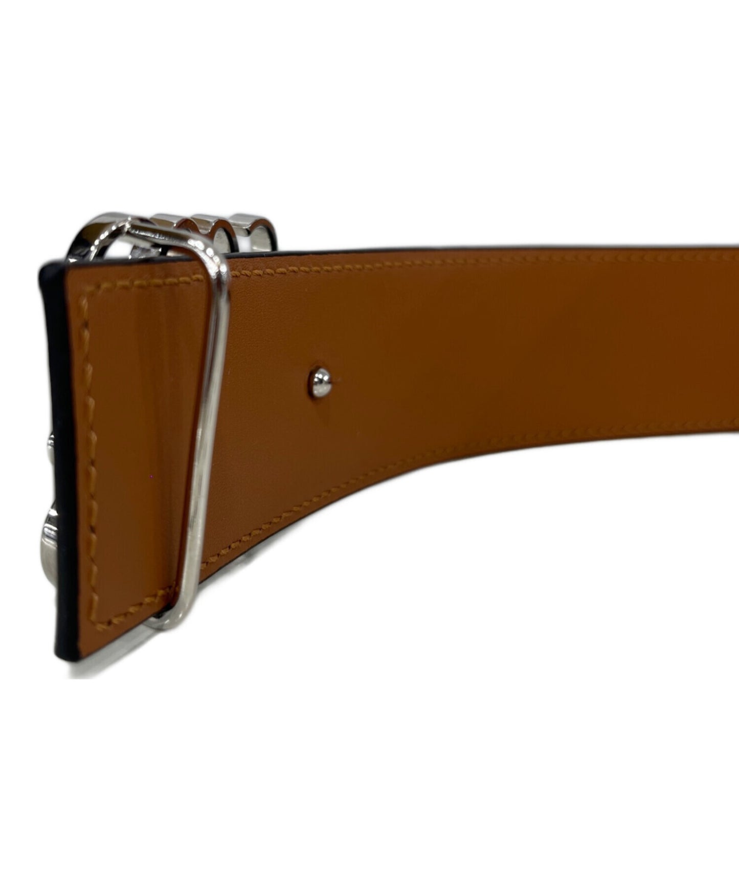 [Pre-owned] LOEWE Reversible anagram belt