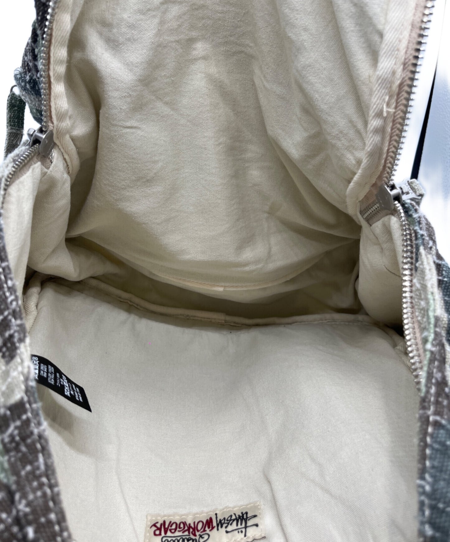 [Pre-owned] stussy NEEDLE PUNCH BACKPACK