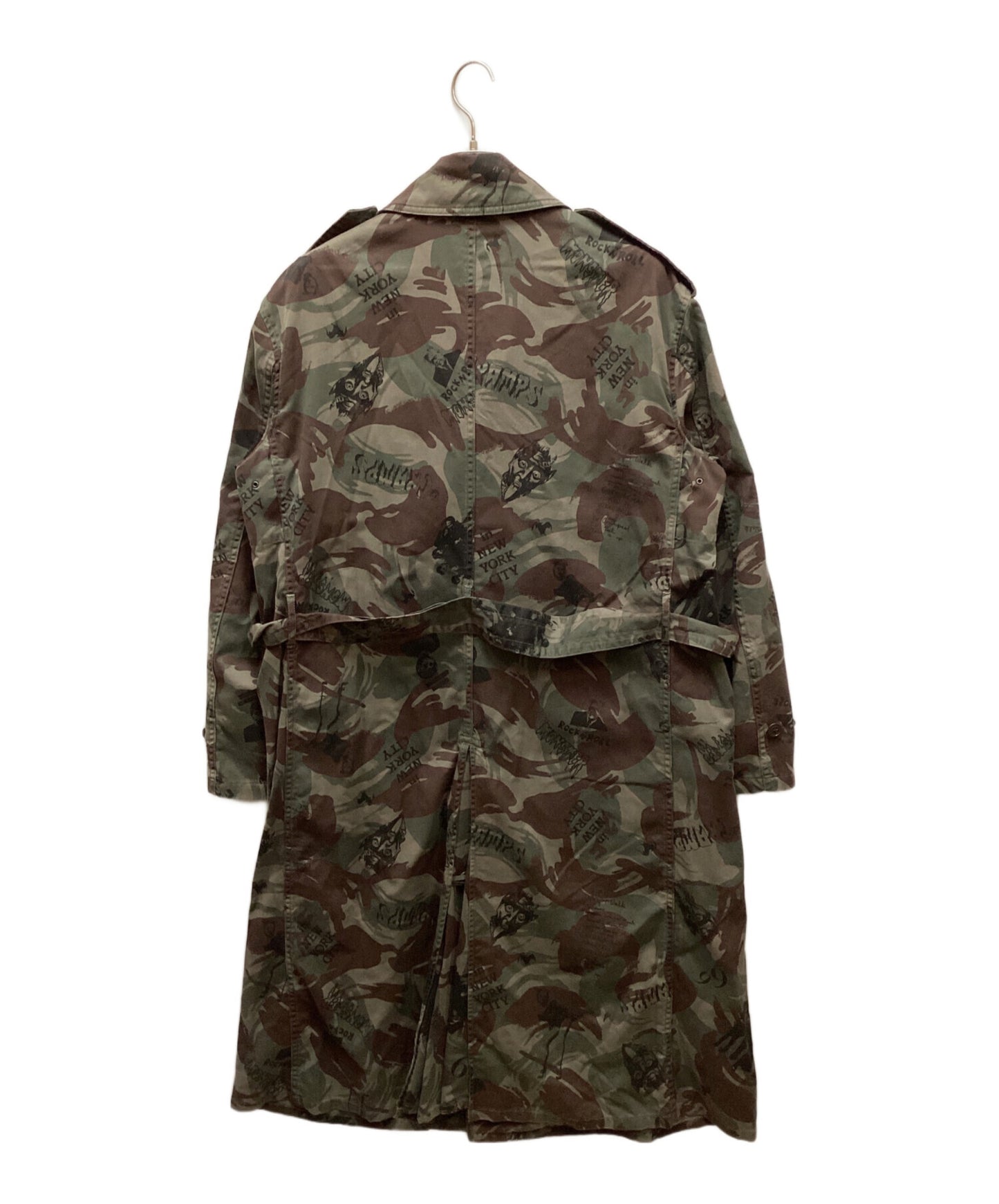 [Pre-owned] Hysteric Glamour Camouflage trench coat 0263AC06
