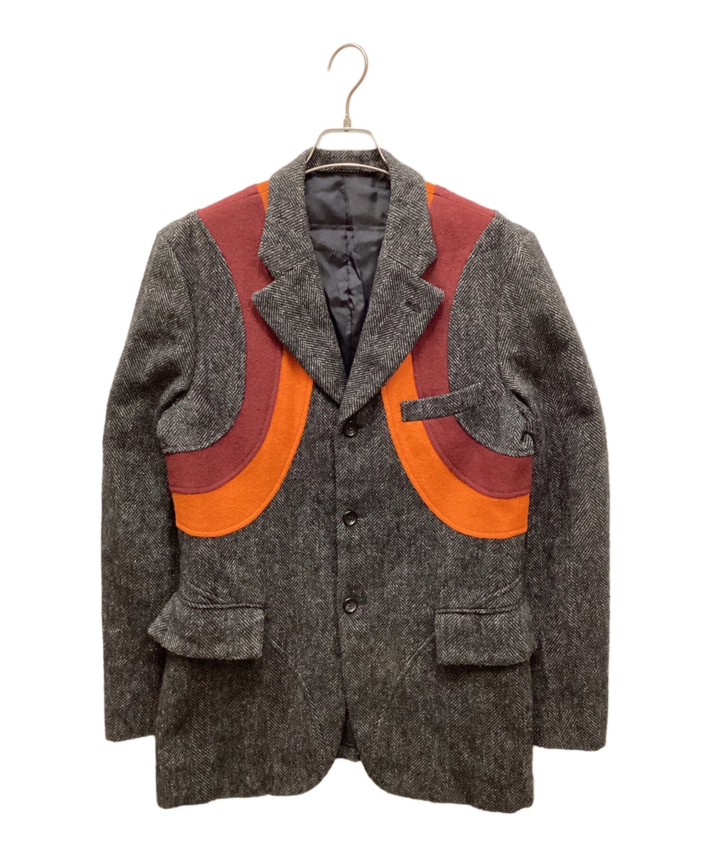 [Pre-owned] COMME des GARCONS HOMME PLUS AD2003 herringbone switch 3B jacket PK-J040