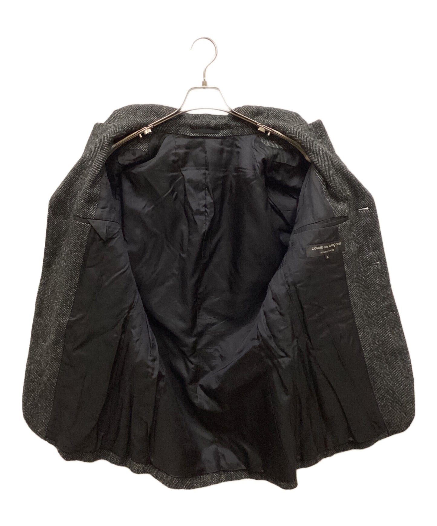 [Pre-owned] COMME des GARCONS HOMME PLUS AD2003 herringbone switch 3B jacket PK-J040
