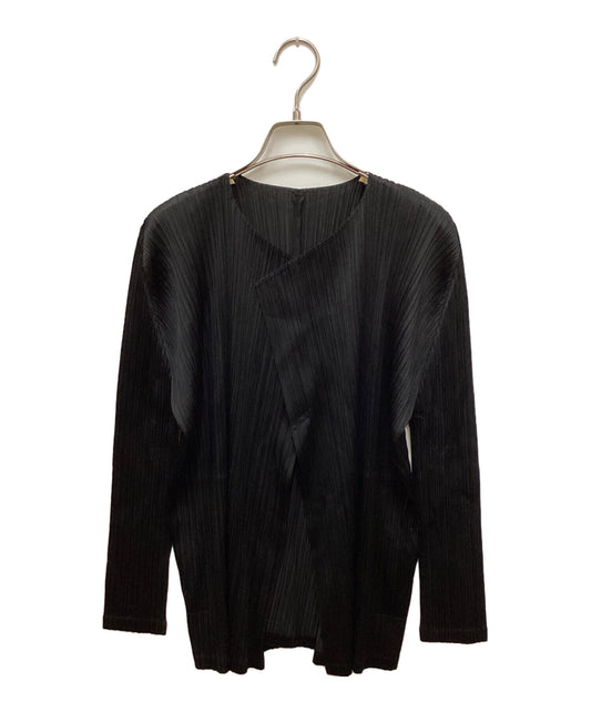 [Pre-owned] PLEATS PLEASE Topper Pleated Cardigan PP01-J0182