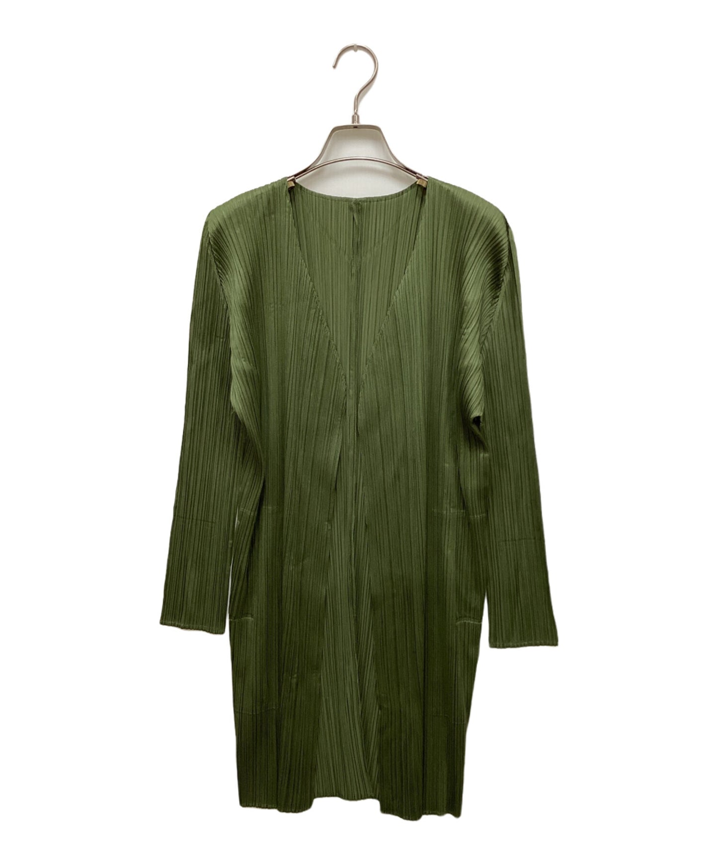 [Pre-owned] PLEATS PLEASE Topper Pleated Long Cardigan PP55-EN906