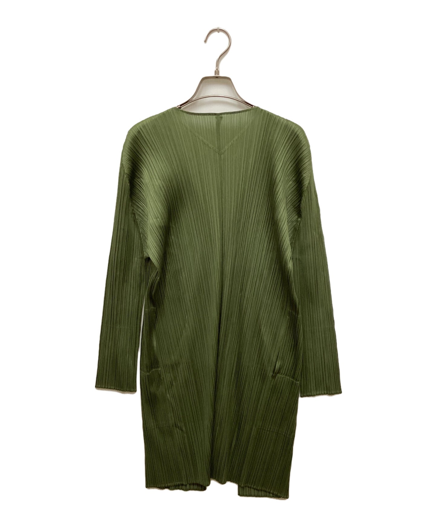 [Pre-owned] PLEATS PLEASE Topper Pleated Long Cardigan PP55-EN906