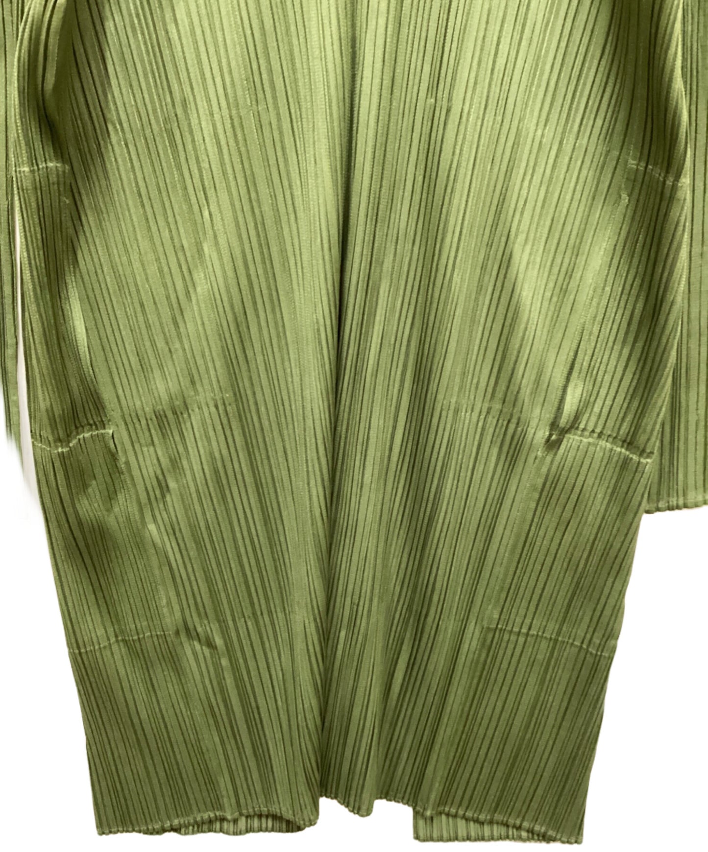 [Pre-owned] PLEATS PLEASE Topper Pleated Long Cardigan PP55-EN906