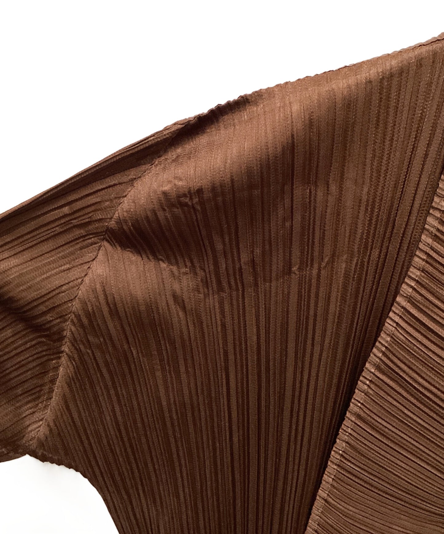 [Pre-owned] PLEATS PLEASE Belted pleated cardigan PP03-JA162