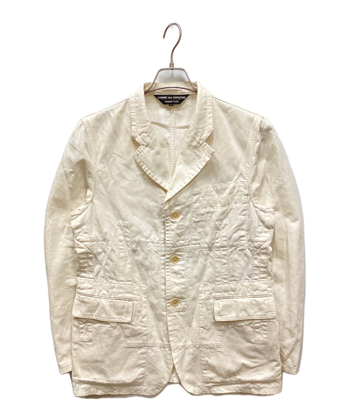 [Pre-owned] COMME des GARCONS HOMME PLUS AD2003 Ramie cotton inside-out jacket PM-J084