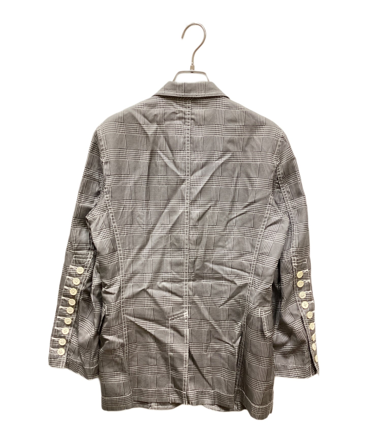 [Pre-owned] COMME des GARCONS HOMME PLUS AD2011 Multi-button Check Jacket PI-J073