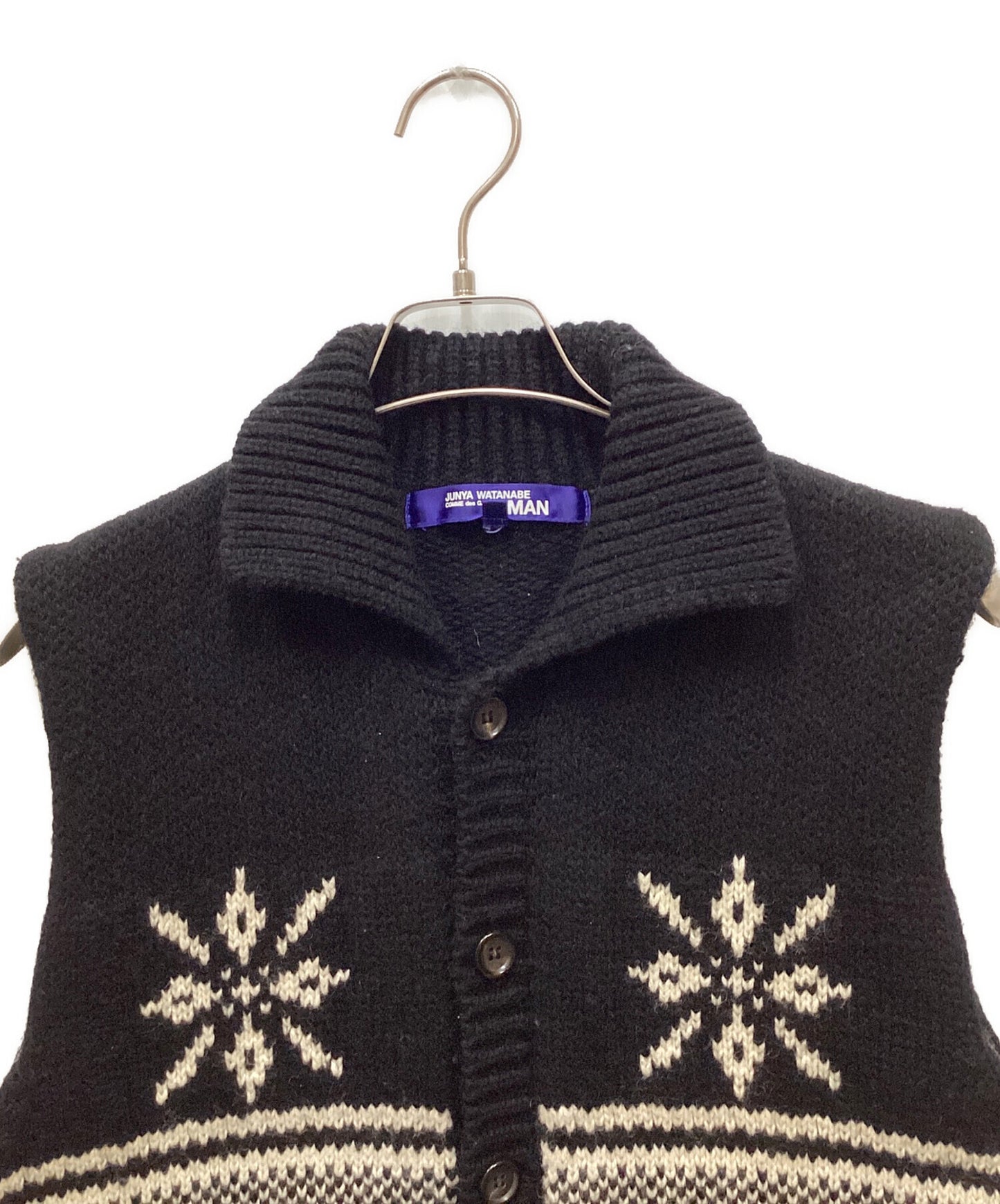 [Pre-owned] JUNYA WATANABE COMME des GARCONS Nordic Knit Vest WK-N016
