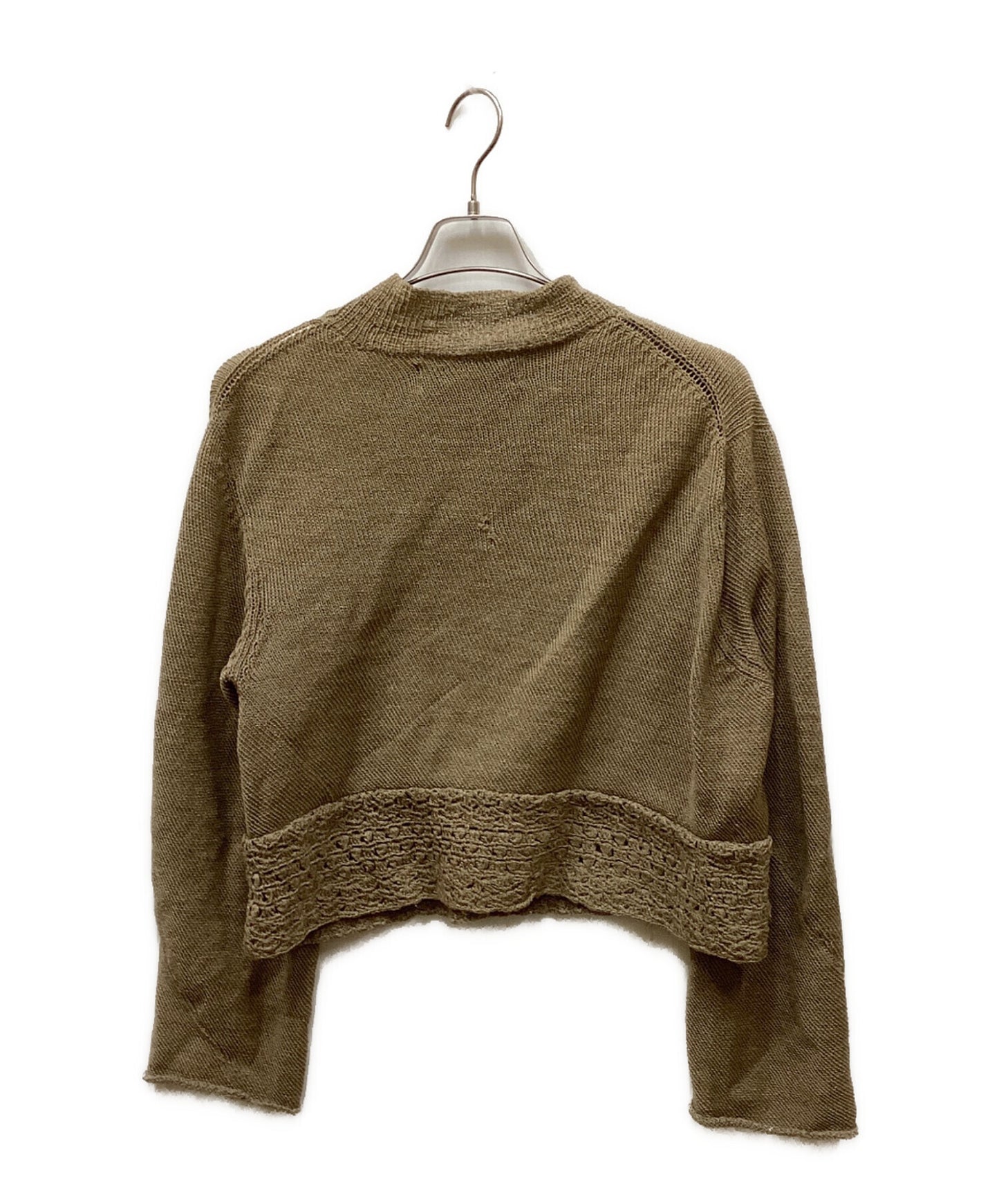 [Pre-owned] COMME des GARCONS HOMME PLUS Crochet switch mock neck knit PN-100050