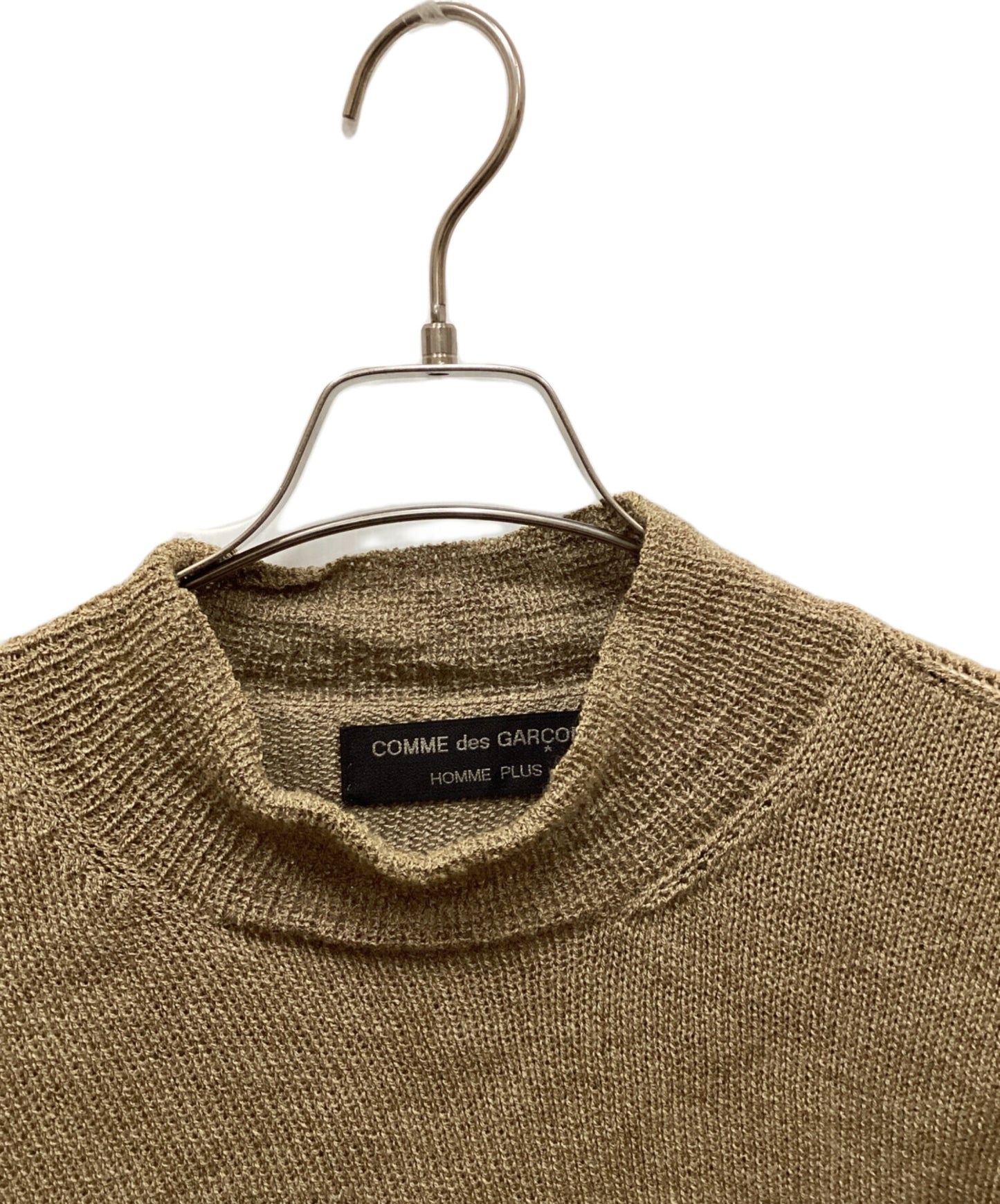 [Pre-owned] COMME des GARCONS HOMME PLUS Crochet switch mock neck knit PN-100050