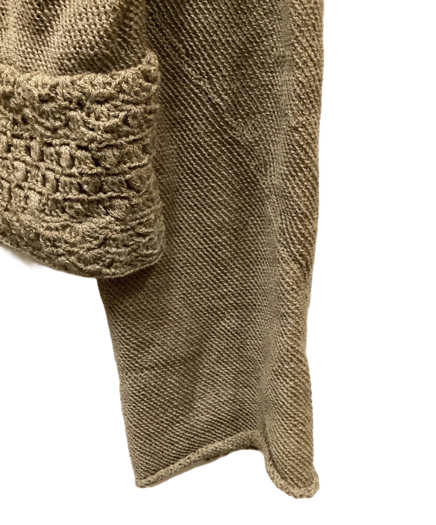 [Pre-owned] COMME des GARCONS HOMME PLUS Crochet switch mock neck knit PN-100050