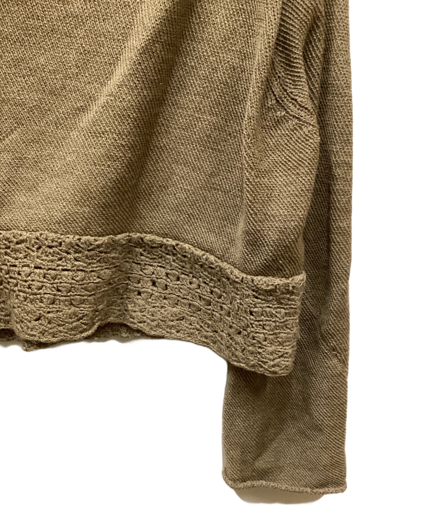 [Pre-owned] COMME des GARCONS HOMME PLUS Crochet switch mock neck knit PN-100050