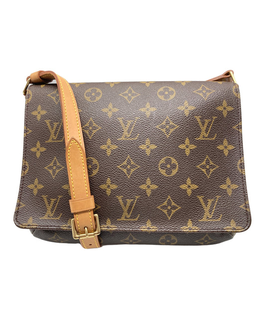 [Pre-owned] LOUIS VUITTON Monogram Musette Tango short shoulder bag M51257