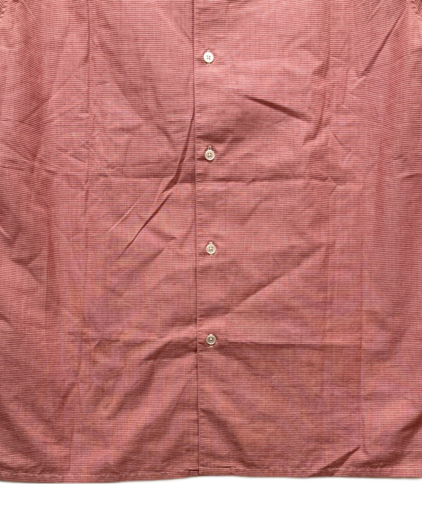 [Pre-owned] HERMES Strap Sleeve Striped Shirt