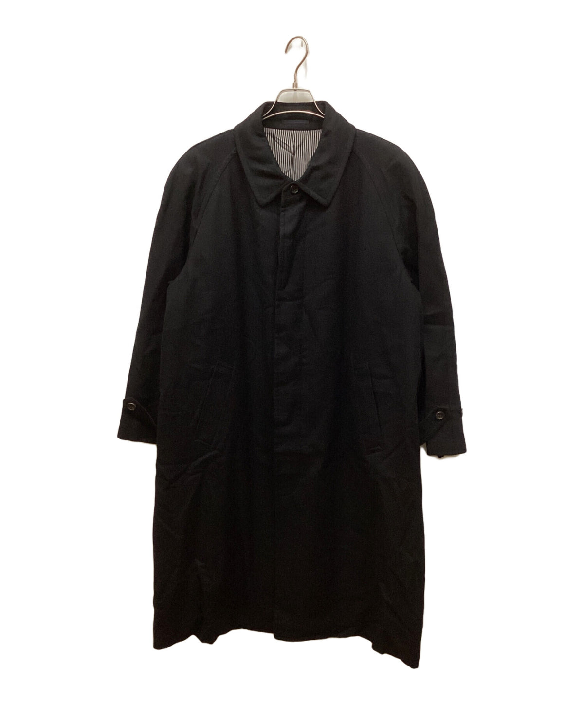 [Pre-owned] COMME des GARCONS HOMME 88AW Kawakubo Period Woolen Stencil Collar Coat HC-050140
