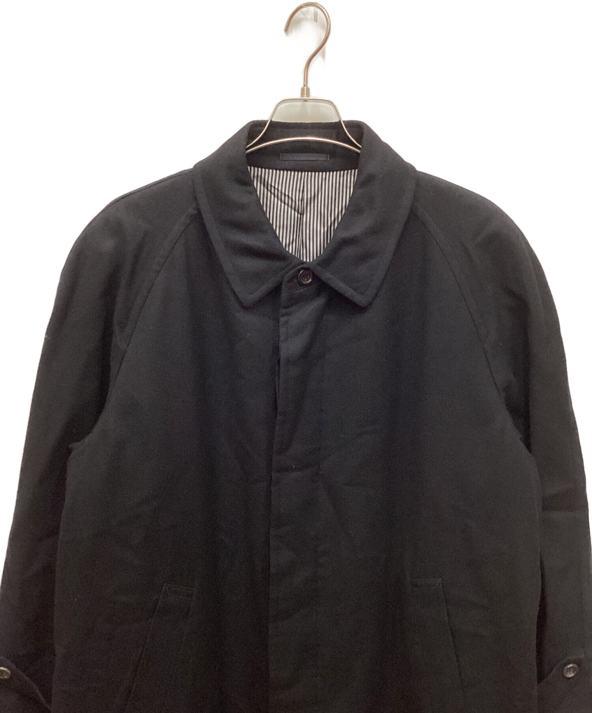 [Pre-owned] COMME des GARCONS HOMME 88AW Kawakubo Period Woolen Stencil Collar Coat HC-050140