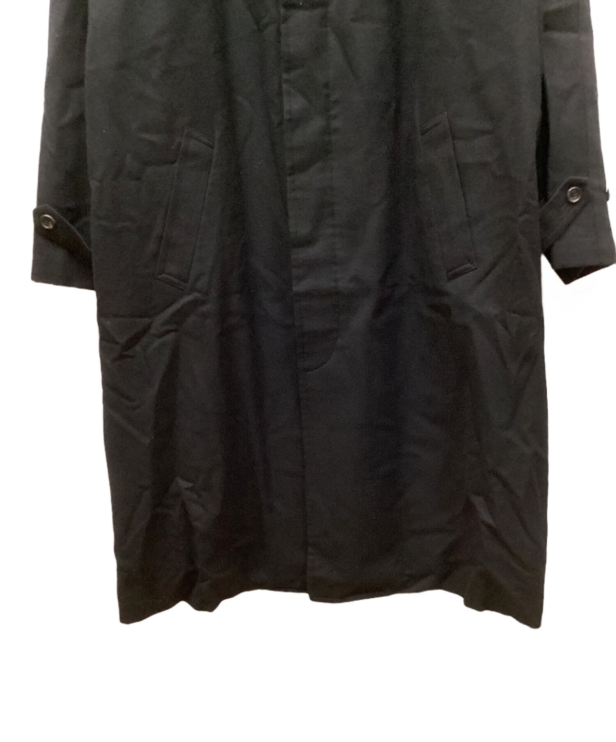[Pre-owned] COMME des GARCONS HOMME 88AW Kawakubo Period Woolen Stencil Collar Coat HC-050140