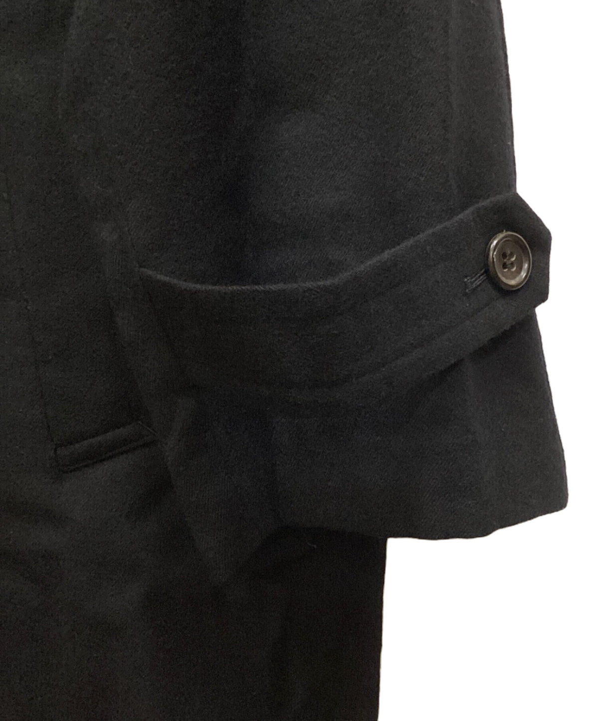 [Pre-owned] COMME des GARCONS HOMME 88AW Kawakubo Period Woolen Stencil Collar Coat HC-050140