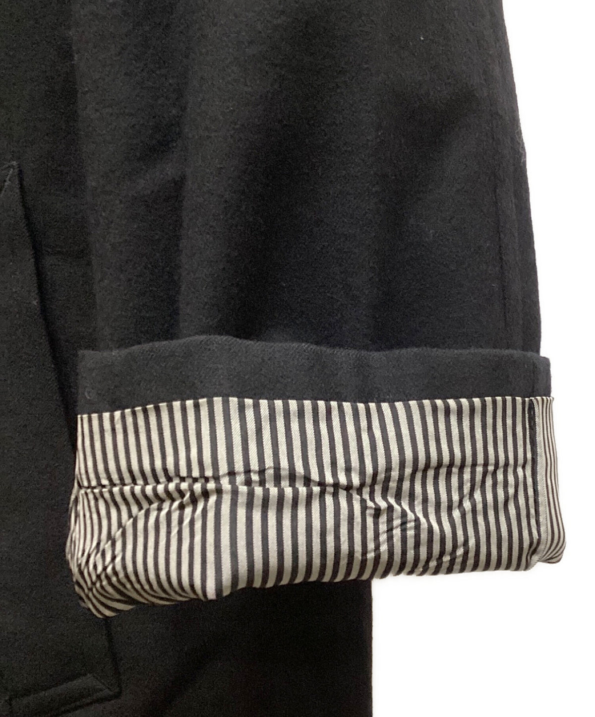 [Pre-owned] COMME des GARCONS HOMME 88AW Kawakubo Period Woolen Stencil Collar Coat HC-050140