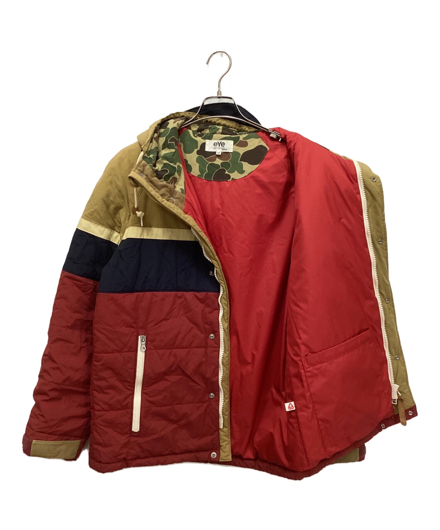 [Pre-owned] eYe COMME des GARCONS JUNYAWATANABE MAN Quilted Hoodie Jacket WB-J919