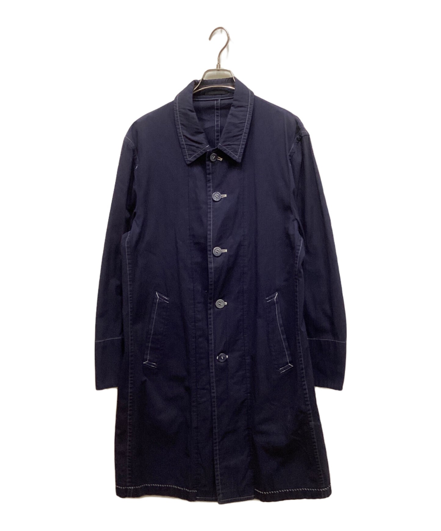 [Pre-owned] COMME des GARCONS HOMME Stitched Long Coat HC-10003M