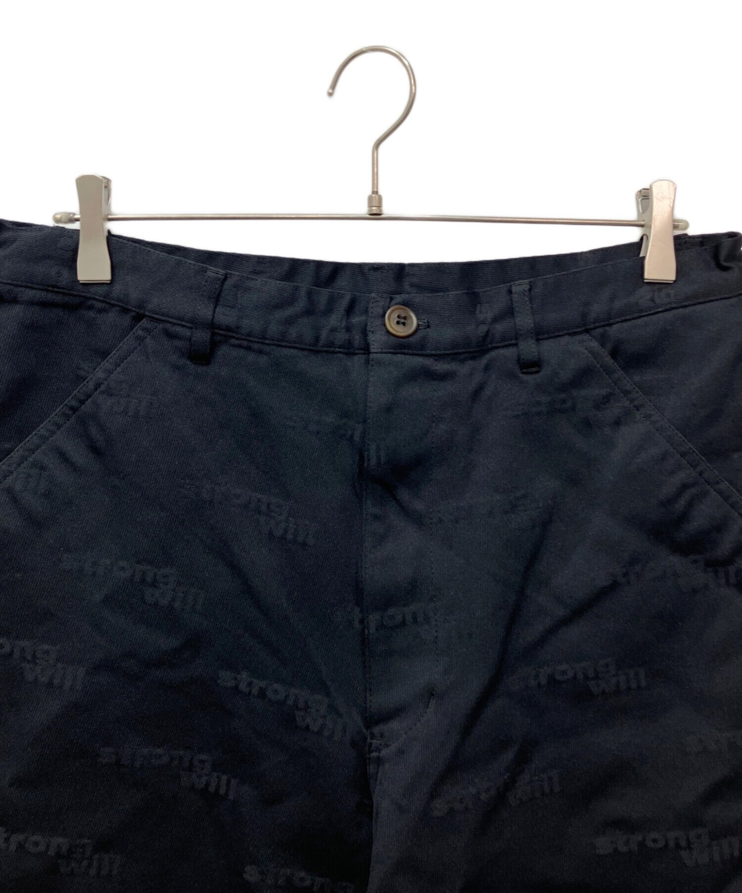 [Pre-owned] COMME des GARCONS SHIRT Poly Shrunken Strong Will All-Over Print Shorts FN-P504