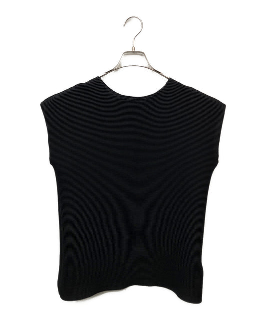 [Pre-owned] me ISSEY MIYAKE SQUARE STRETCH PLEATS Sleeveless T-Shirt MI53FK378