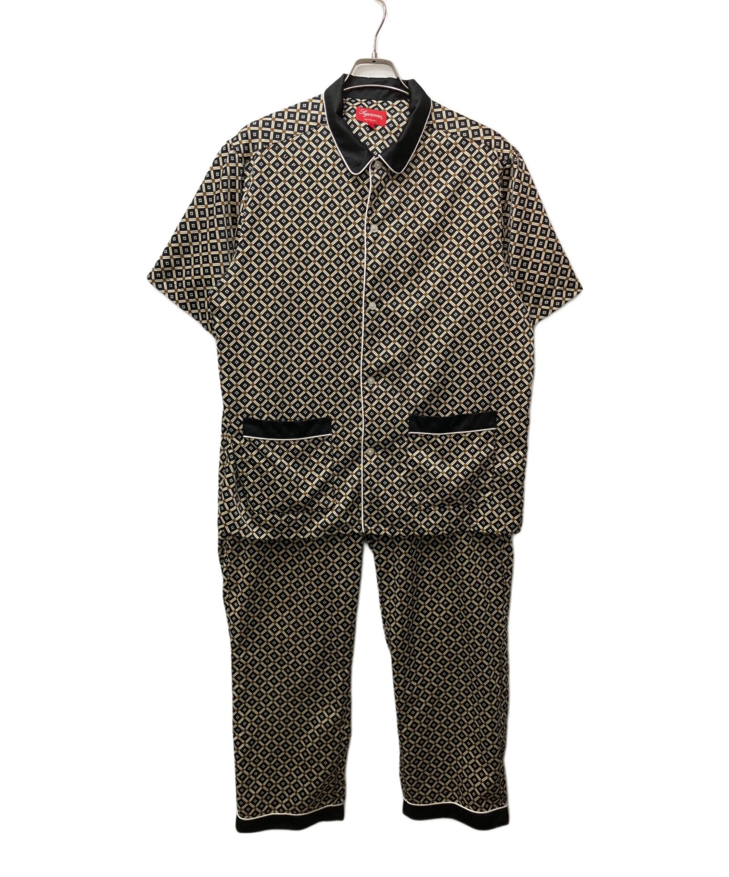 [Pre-owned] SUPREME Satin Pajama Shirt Set