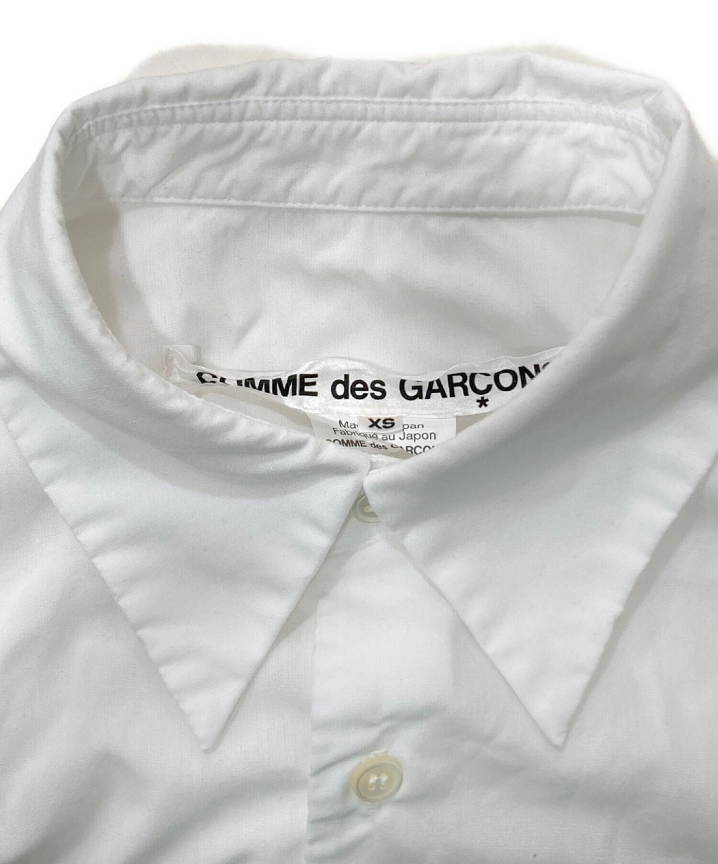 [Pre-owned] COMME des GARCONS shaped cutoff shirt GE-B043