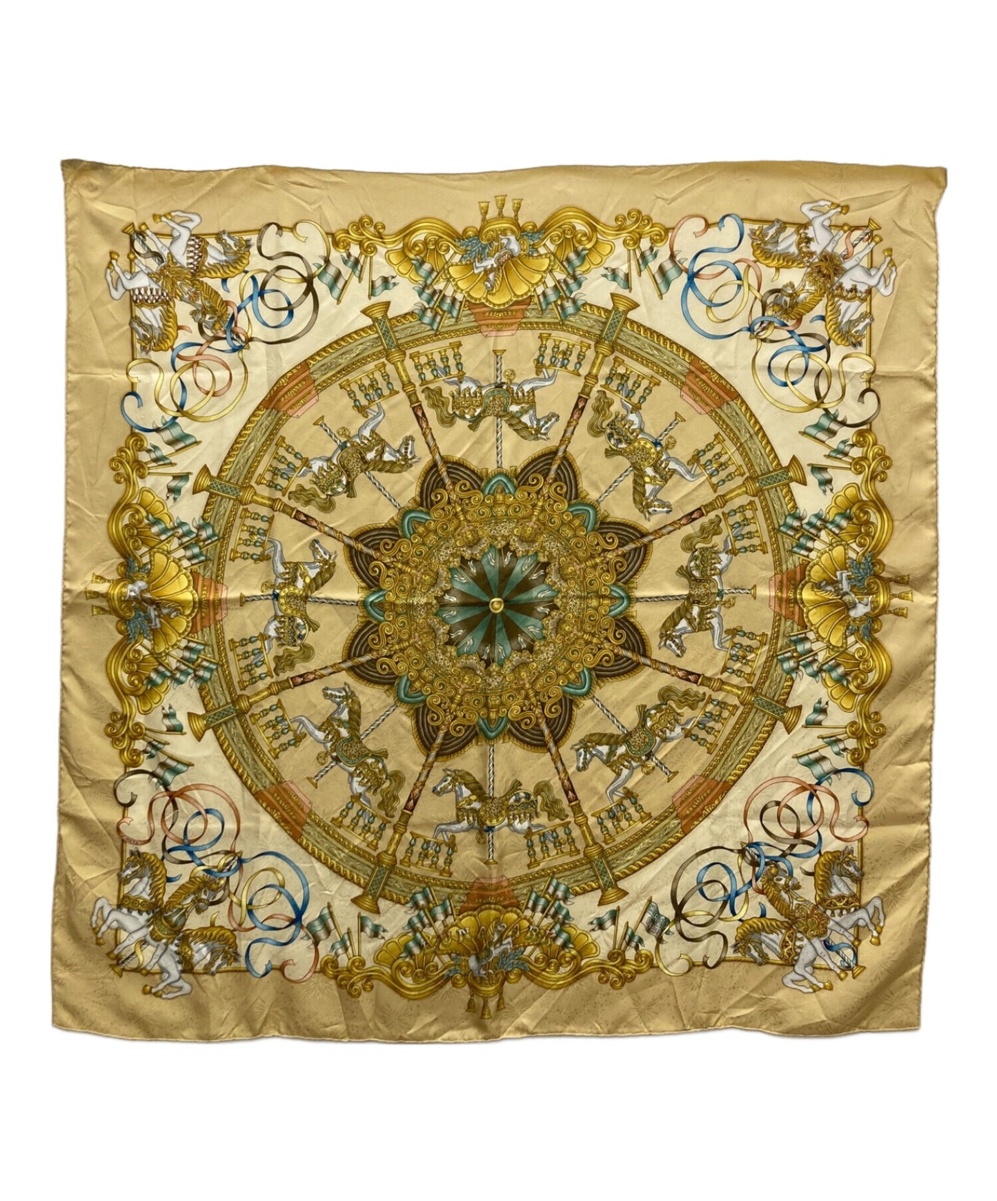 [Pre-owned] HERMES Carré 90/silk scarf