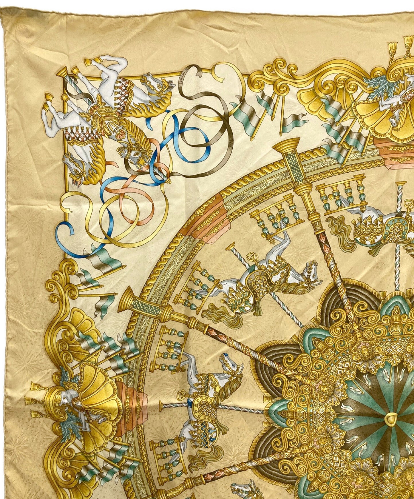 [Pre-owned] HERMES Carré 90/silk scarf