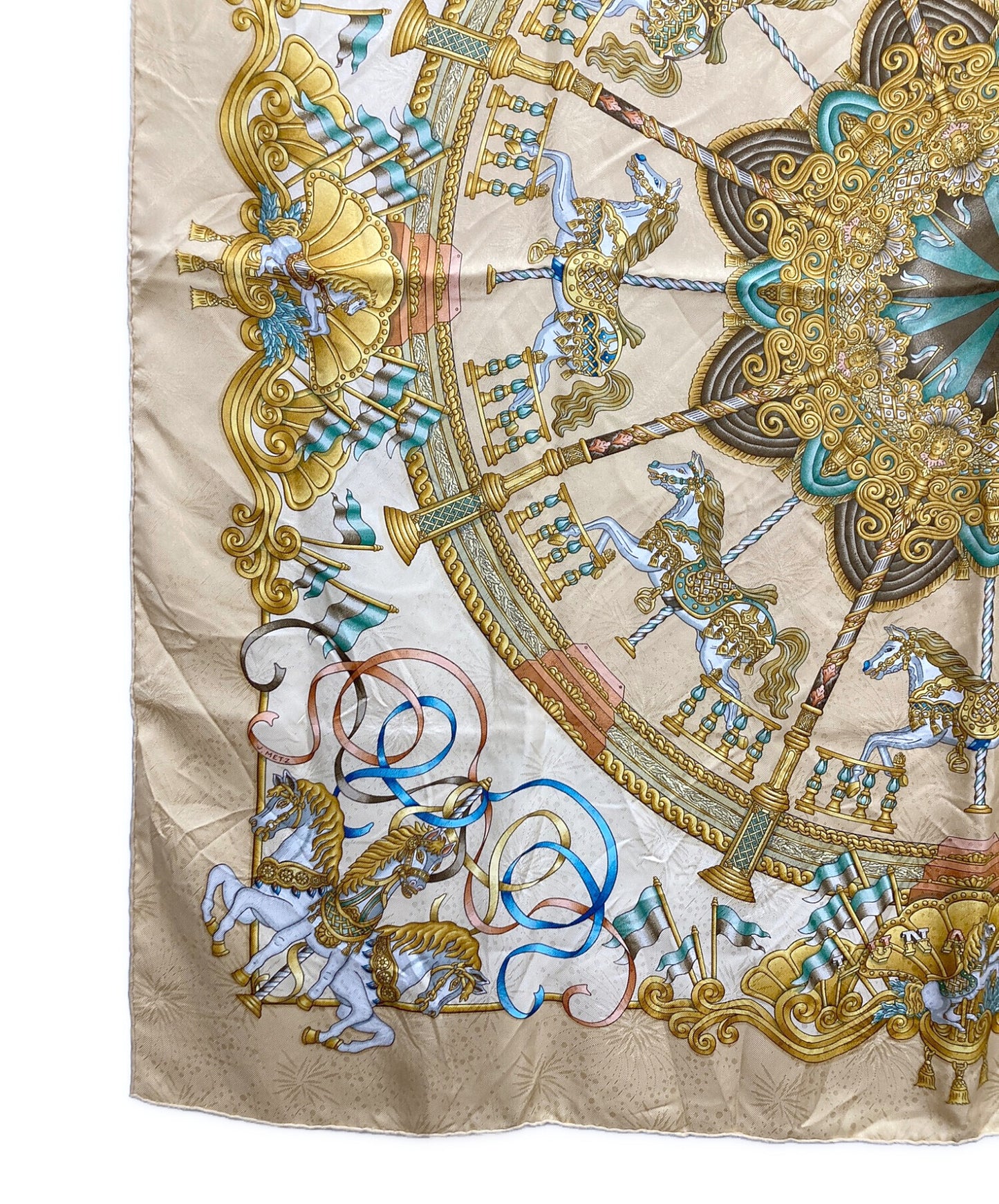 [Pre-owned] HERMES Carré 90/silk scarf