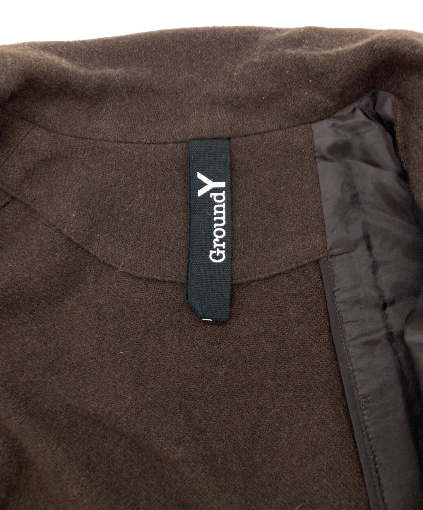 [Pre-owned] GROUND Y cape docking jacket GR-J02-101