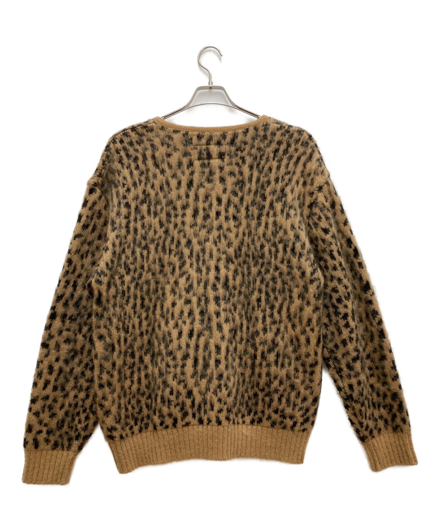 [Pre-owned] WACKO MARIA Mohair Leopard Cardigan