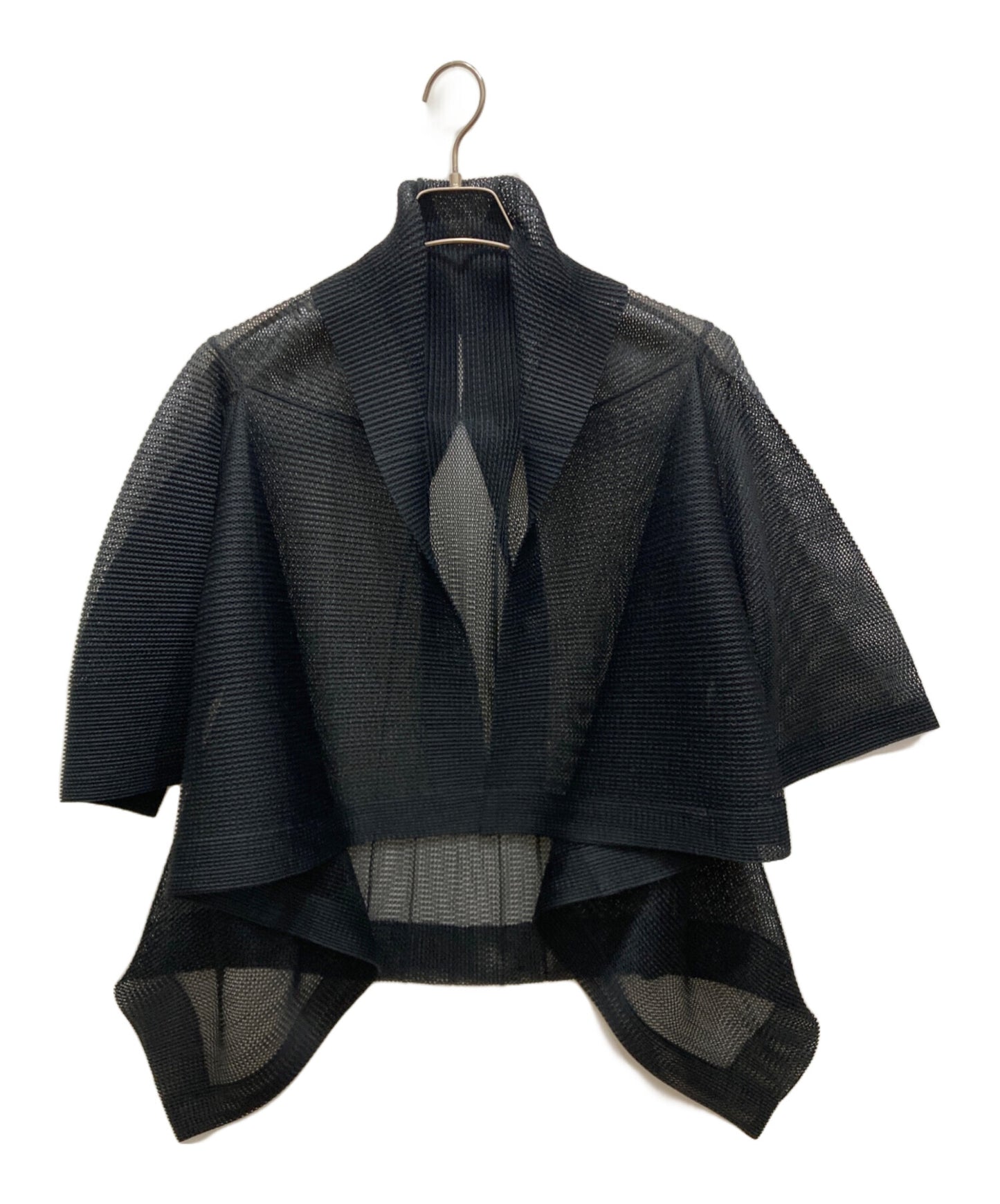 [Pre-owned] PLEATS PLEASE Back box pleated cardigan PP43-F0253