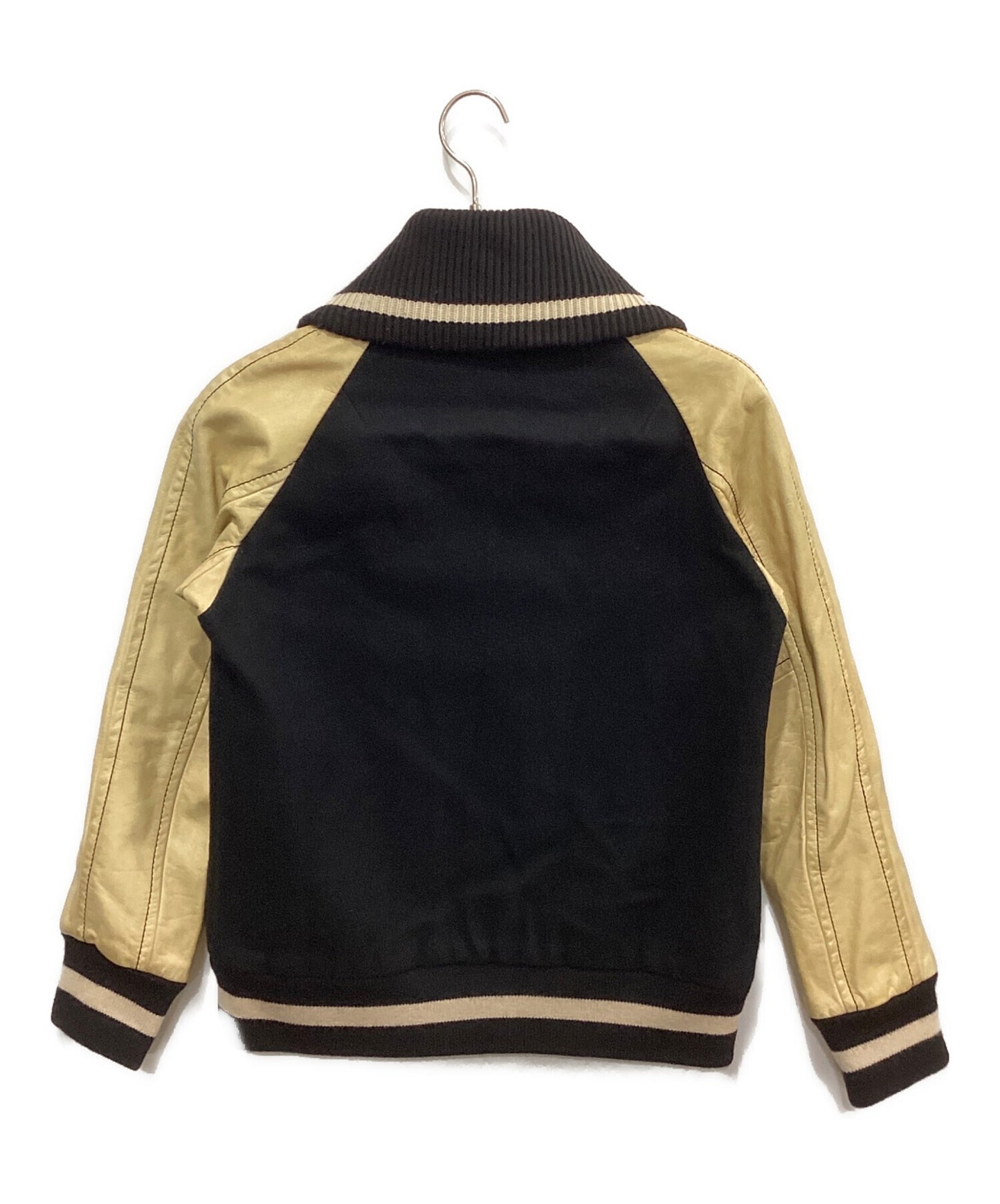 [Pre-owned] NUMBER (N)INE Donkey Collar Varsity Jacket