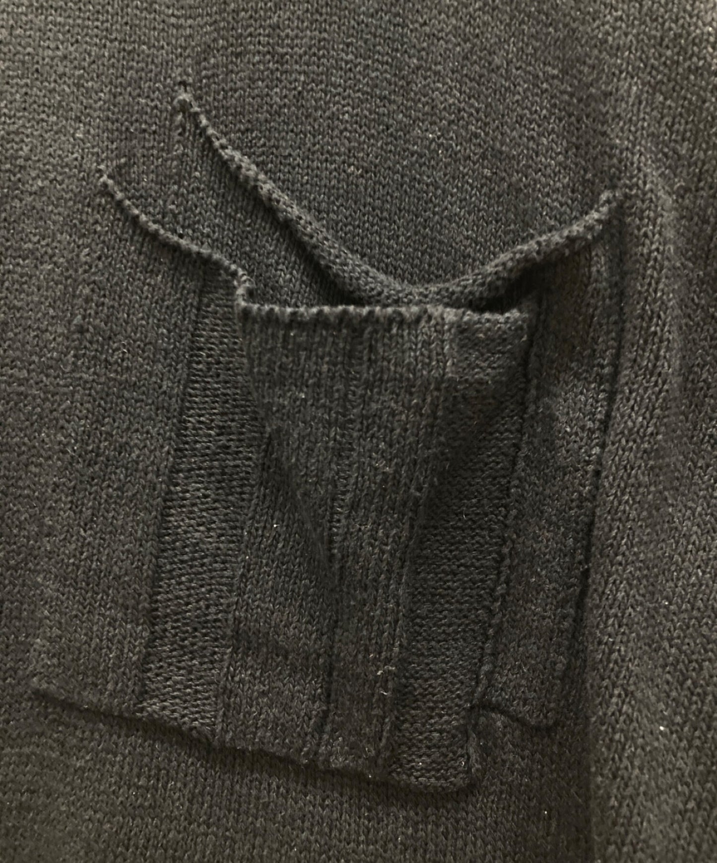 [Pre-owned] Yohji Yamamoto pour homme Cotton silk knit crew neck knit HN-K18-983 HN-K18-983