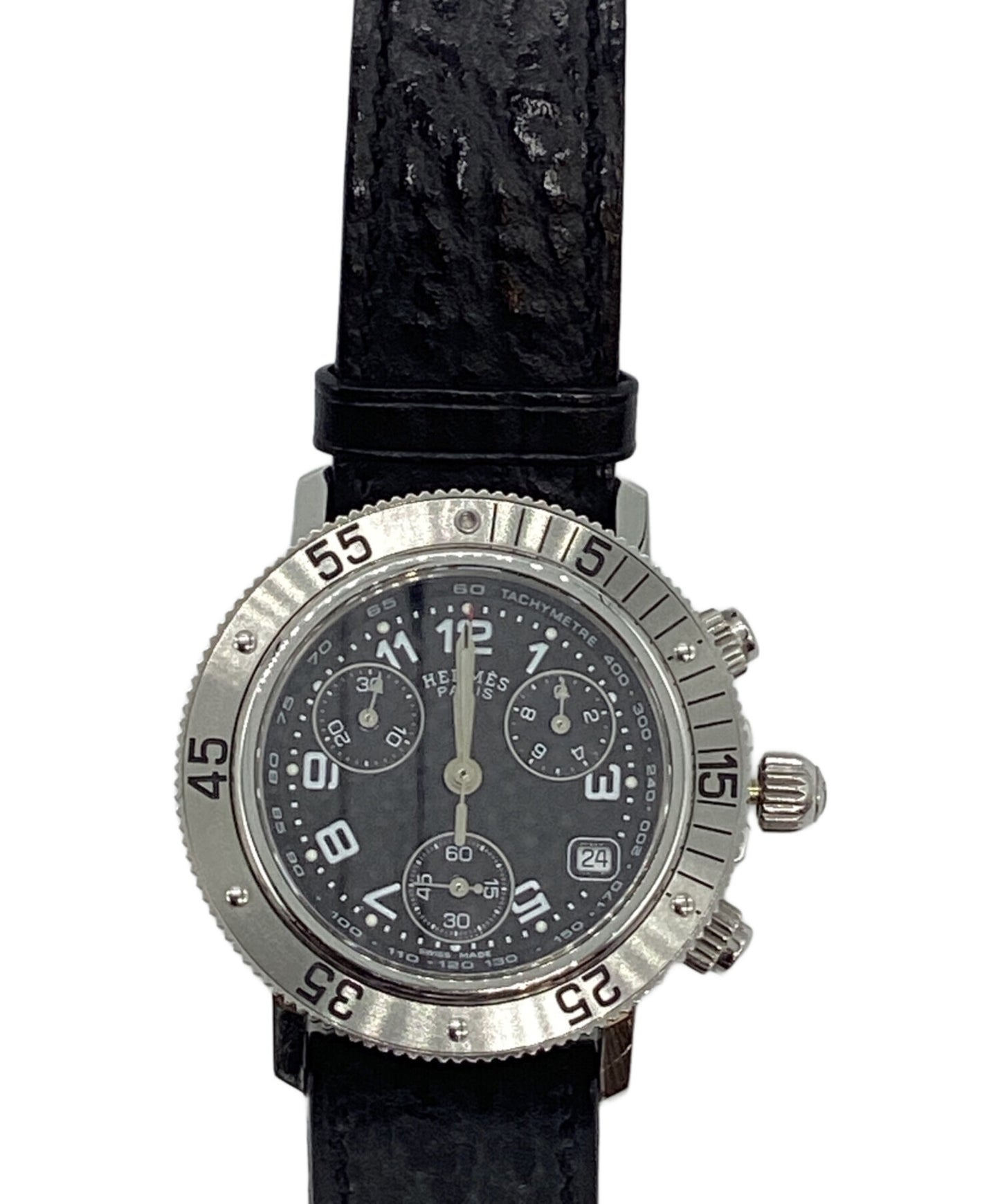 [Pre-owned] HERMES Clipper Divers Chrono Wristwatch CL2.310