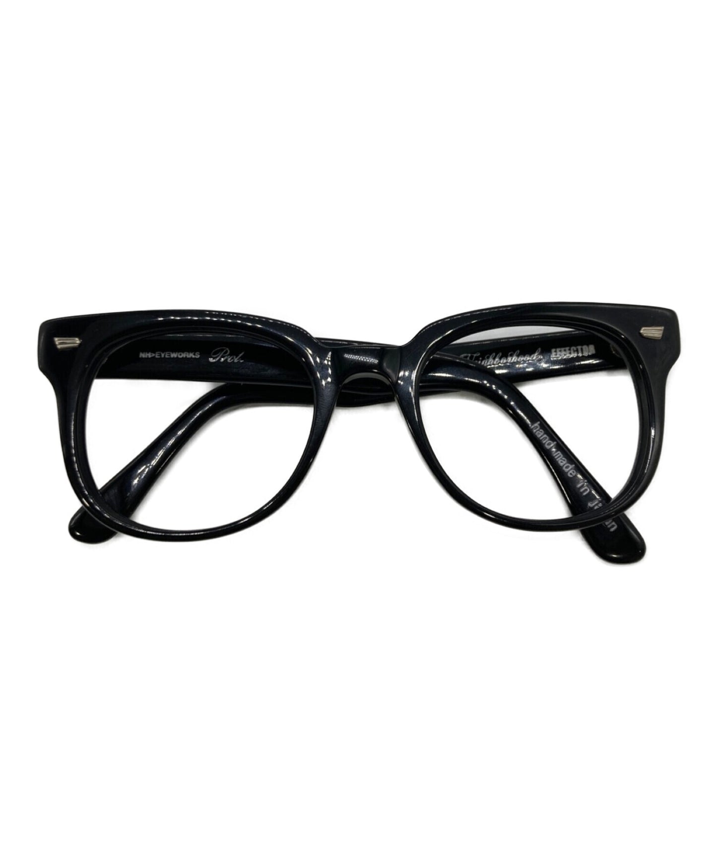 [Pre-owned] NEIGHBORHOOD fashionable eyeglasses worn for appearance's sake Prot.