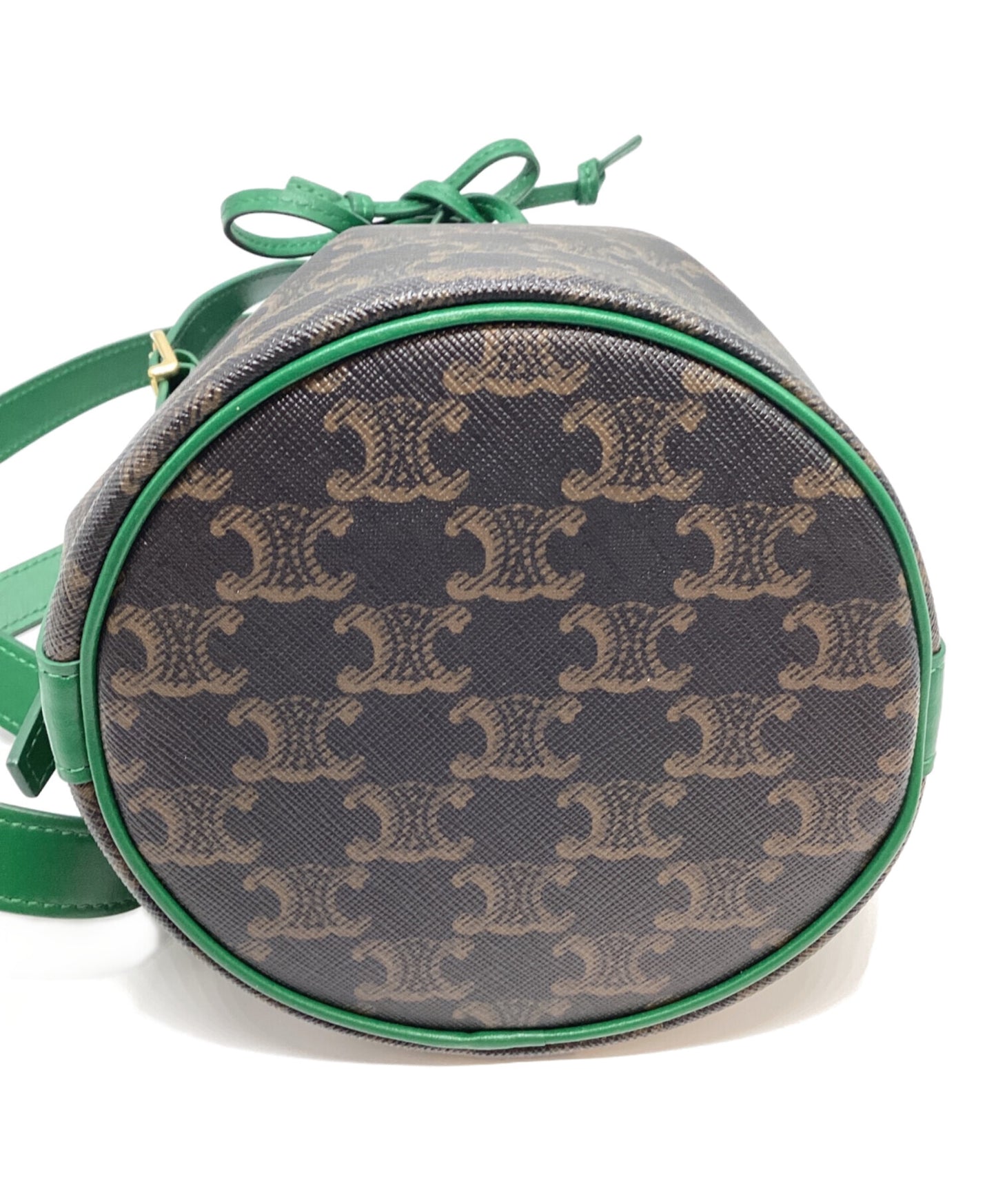 [Pre-owned] CELINE Small Drawstring Bag