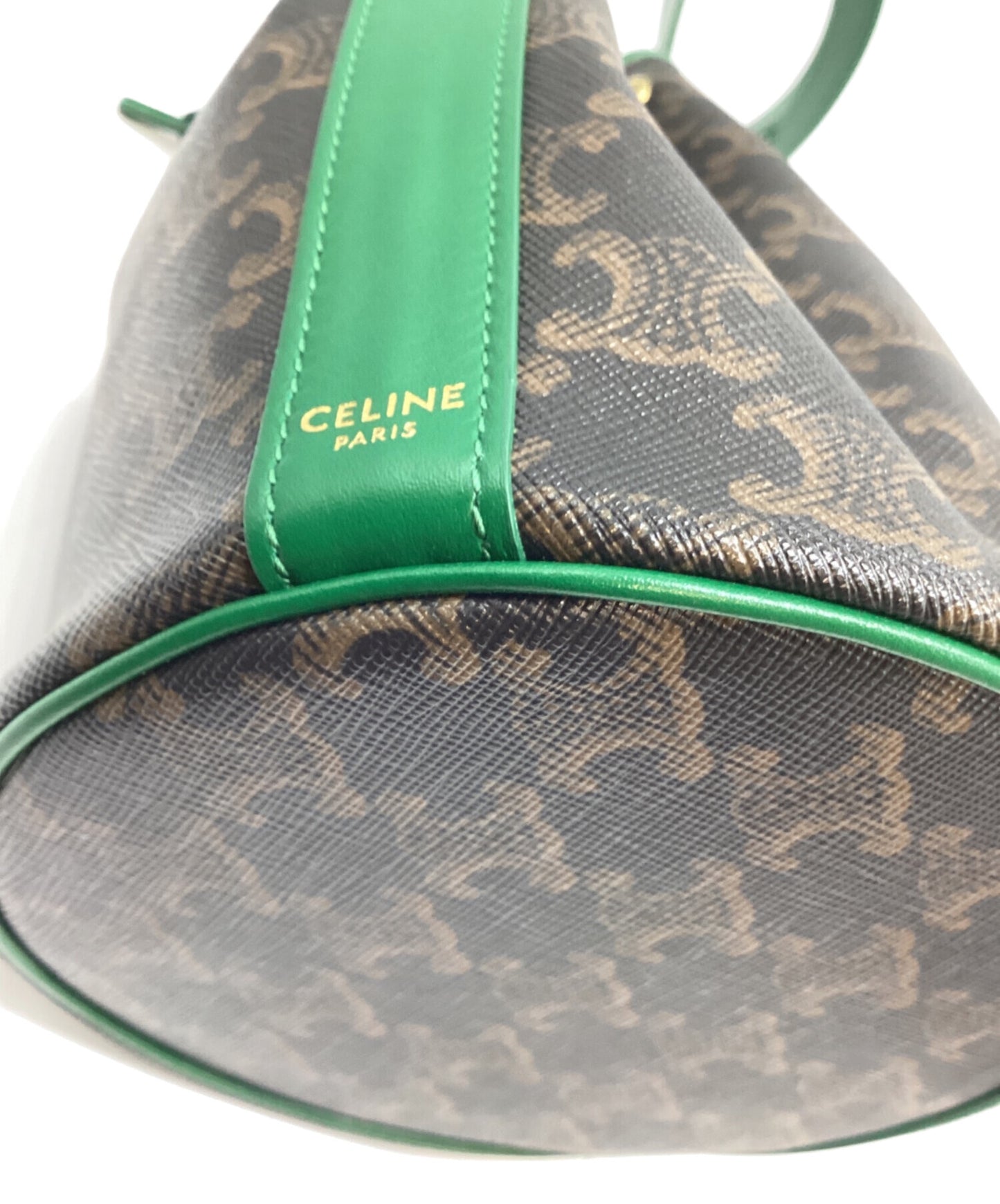 [Pre-owned] CELINE Small Drawstring Bag