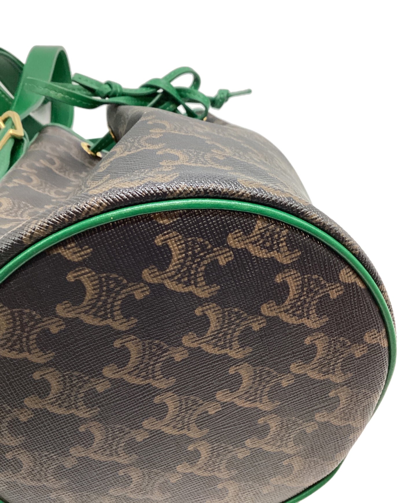 [Pre-owned] CELINE Small Drawstring Bag