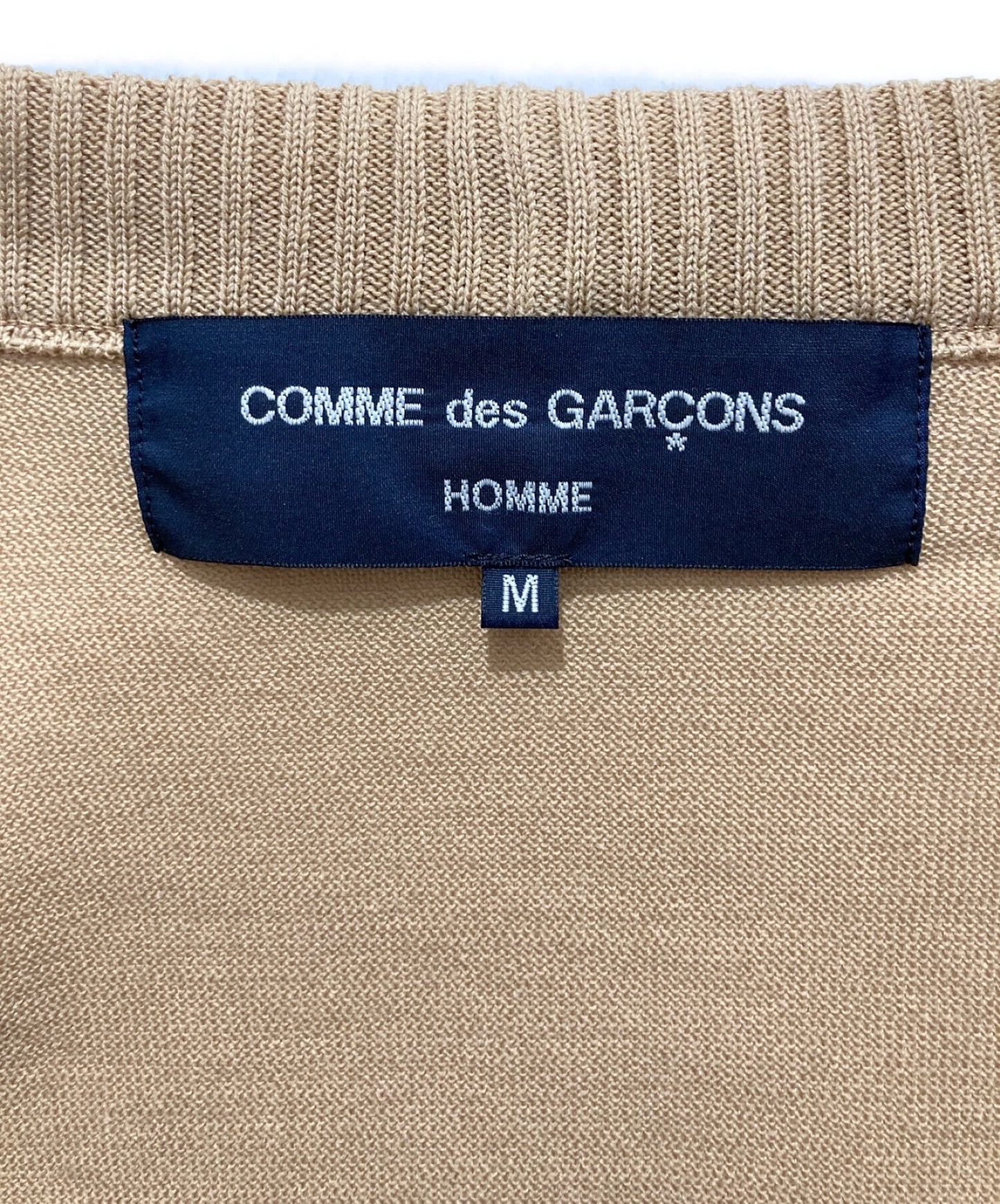 [Pre-owned] COMME des GARCONS HOMME Contrast Hem Cardigan HK-N001/AD2022