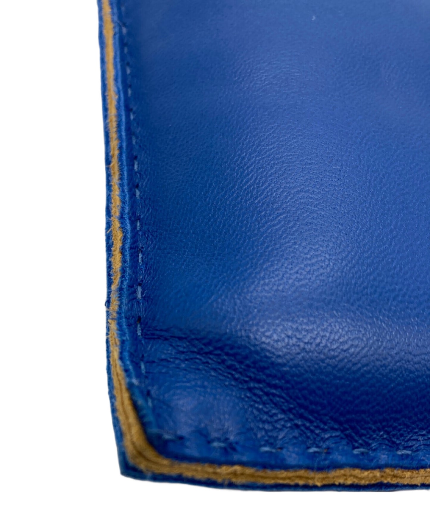 [Pre-owned] HERMES PIRO Añomiro phone case / serie button / drawstring / logo / accessory case / blue / import / luxury