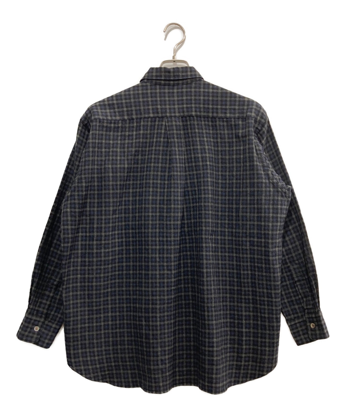 [Pre-owned] COMME des GARCONS HOMME Wool Check Shirt / HB-040590 / Tanaka Om / 1999 / AD1999 HB-040590